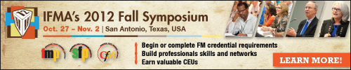 Join us for IFMA's Fall Symposium 2012